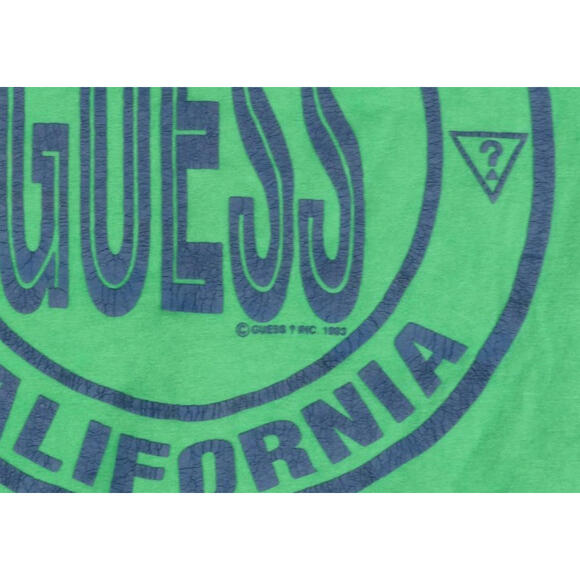 Vintage 1990s Guess Jeans Hoodie Shirt Mens XL Georges Marciano Designer Top - Picture 2 of 4